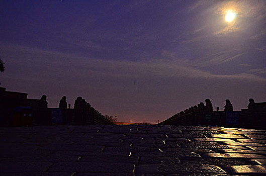 卢沟桥的月光