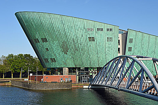 国家科技中心,科学博物馆,阿姆斯特丹,北荷兰,荷兰