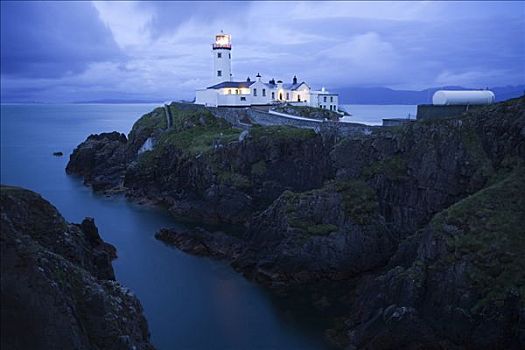 灯塔,悬崖,头部,多纳格,阿尔斯特省,爱尔兰