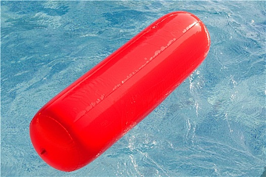 红色,漂浮,游泳池