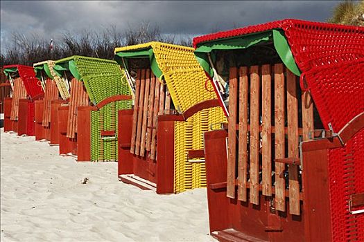 海滩藤椅,德国