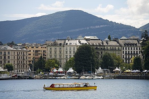 船,日内瓦湖,日内瓦,瑞士
