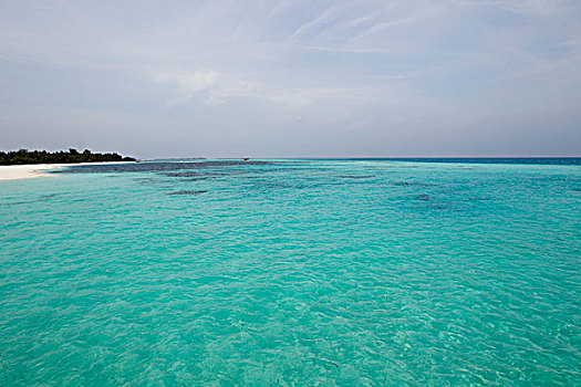 马尔代夫海滩风光