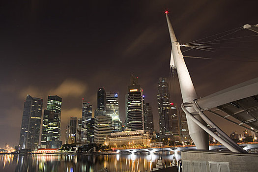 金融区,黎明,新加坡