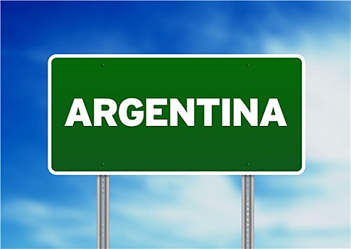 阿根廷,公路,标识
