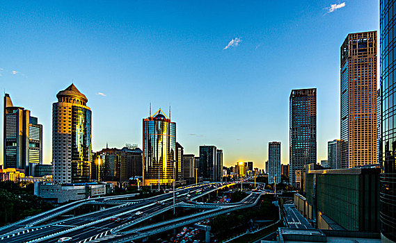 北京国贸商务区