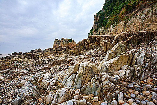 石头,地质,地貌,海