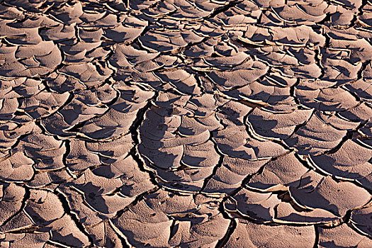 智利,阿塔卡马沙漠,佩特罗,岩石构造,干燥,泥