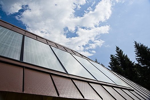 太阳能电池板,萨尔茨堡,奥地利