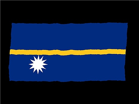 旗帜,瑙鲁