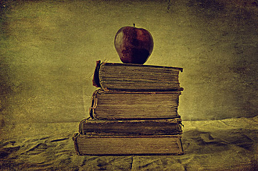 苹果,旧书