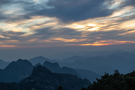 安徽黄山自然风景区