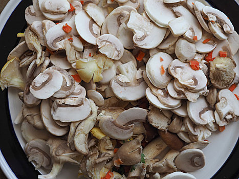 洋蘑菇,蘑菇,食物