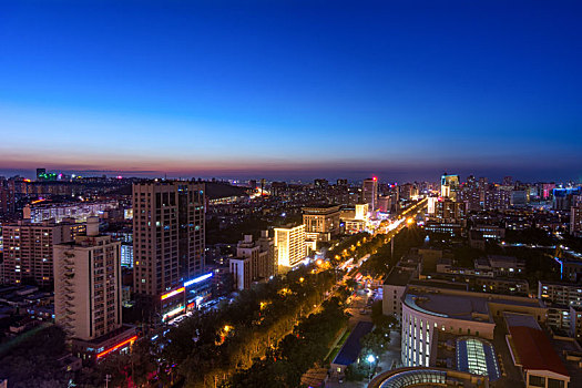 乌鲁木齐,北京路,夜景