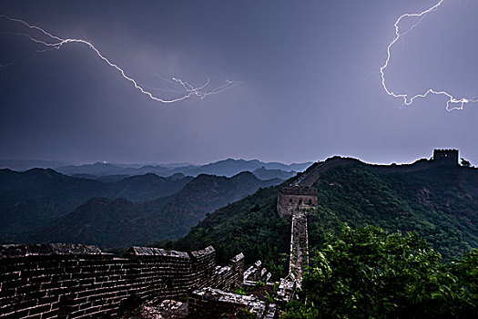 雷电古长城