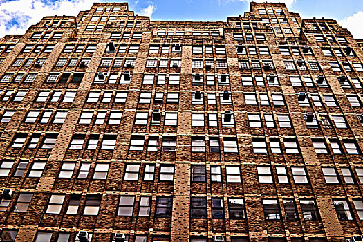高层建筑,建筑,纽约,美国