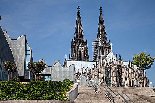 科隆大教堂,科隆,北莱茵威斯特伐利亚,德国,欧洲