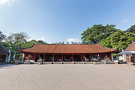 寺庙,文学作品,河内,越南,亚洲