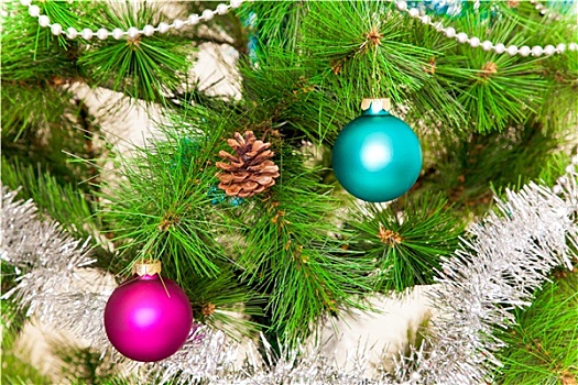 圣诞装饰,悬挂,圣诞树