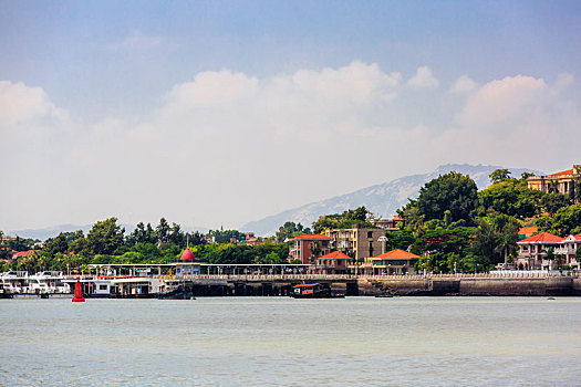 中国厦门鼓浪屿全景