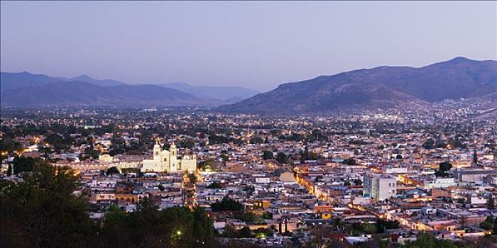 城市,瓦哈卡,墨西哥