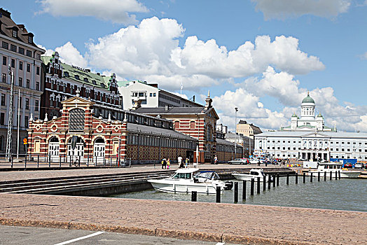 市场,赫尔辛基,芬兰,艺术家