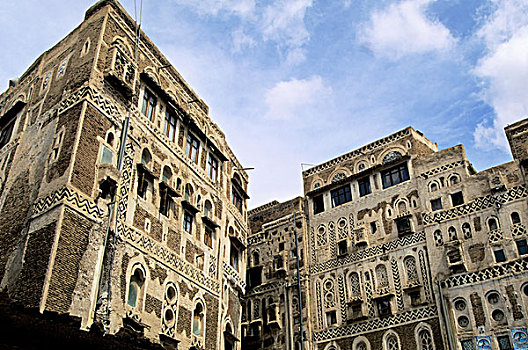也门,老城,建筑