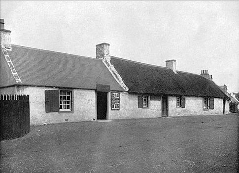 屋舍,苏格兰,1893年,艺术家