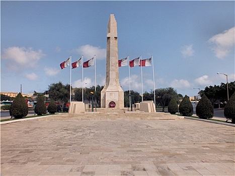 弗洛里亚纳,战争纪念碑,瓦莱塔市