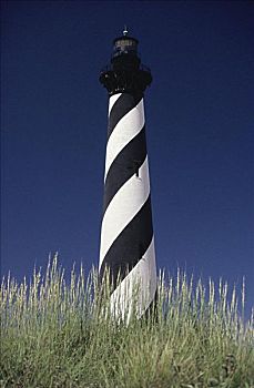 海特瑞斯角,灯塔,国家海岸,北卡罗来纳,美国,1999年
