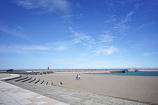 海岸,北海道,日本