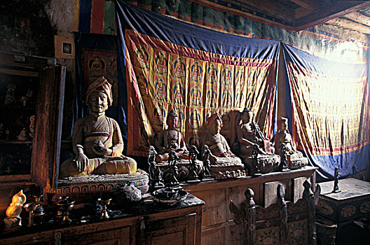 庙宇,室内,尼泊尔