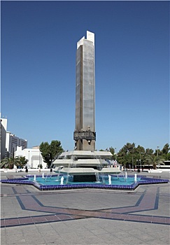 纪念建筑,联合广场,迪拜,阿联酋