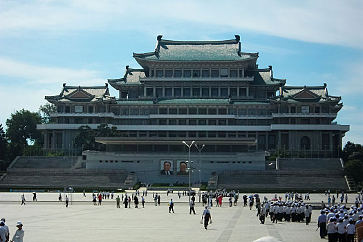 朝鲜平壤金日成广场