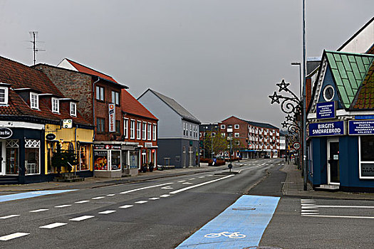 丹麦奥胡斯市街道