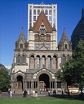 圣三一教堂,波士顿,马萨诸塞,美国