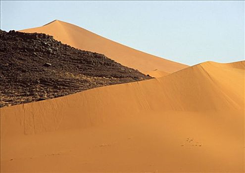 撒哈拉沙漠,阿杰尔高原,沙丘