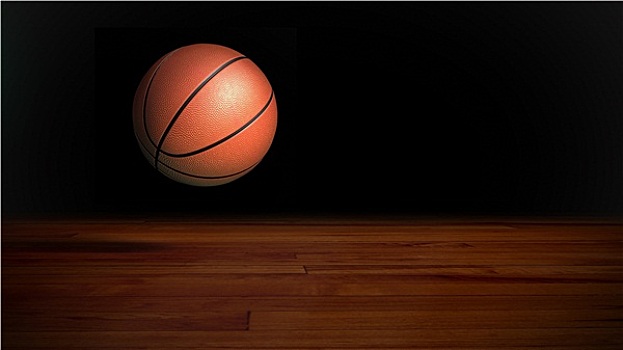 篮球,落下