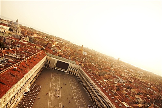 风景,上方,威尼斯