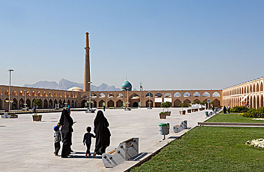 伊朗,伊斯法罕,城市,清真寺