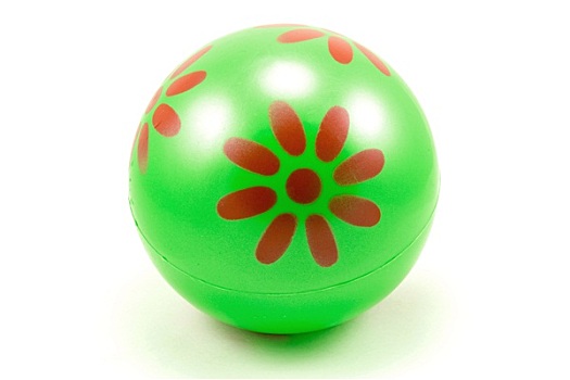 绿色,橡胶,球