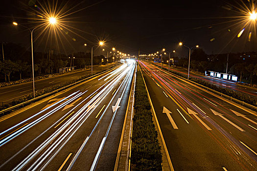 四环路夜景