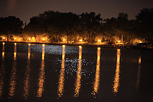 什刹海夜景