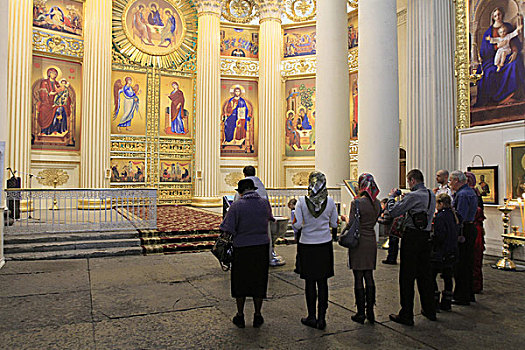 圣三一大教堂,东正教,洗礼,圣彼得堡,俄罗斯