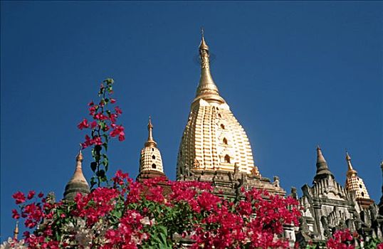 阿南达寺,蒲甘,缅甸,亚洲