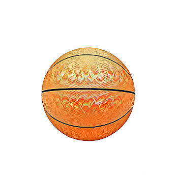 篮球,球,上方,白色背景