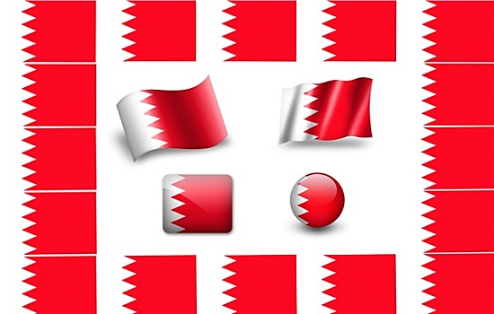 旗帜,巴林,象征
