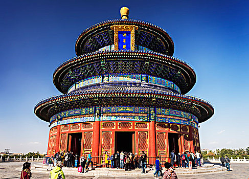 祈年殿,收获,寺庙,天空,世界遗产,北京