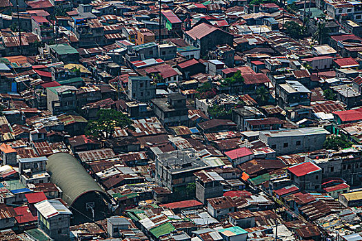 俯视,马尼拉,菲律宾