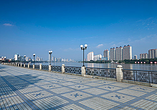 松花江外滩建筑景观